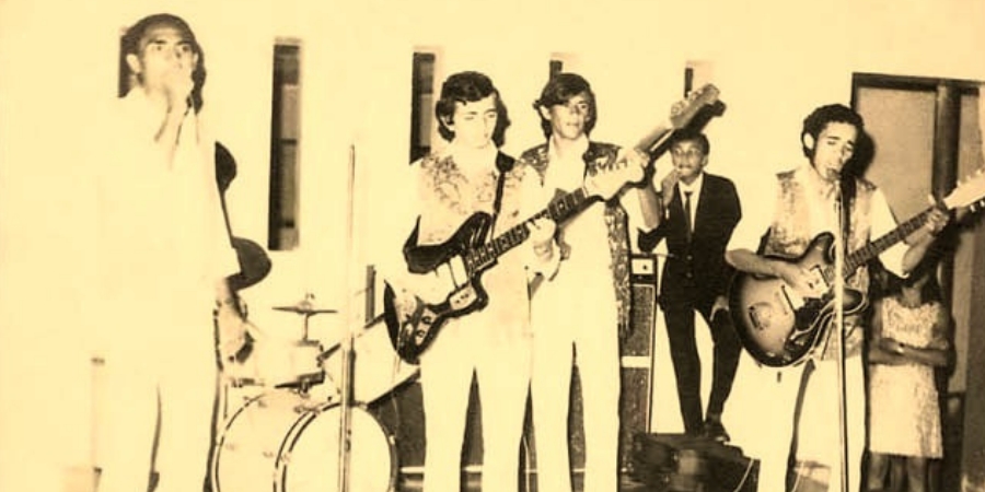 Banda Os Espaciais. Limoeiro do Norte, 1970. Acervo: Netinho Ponciano